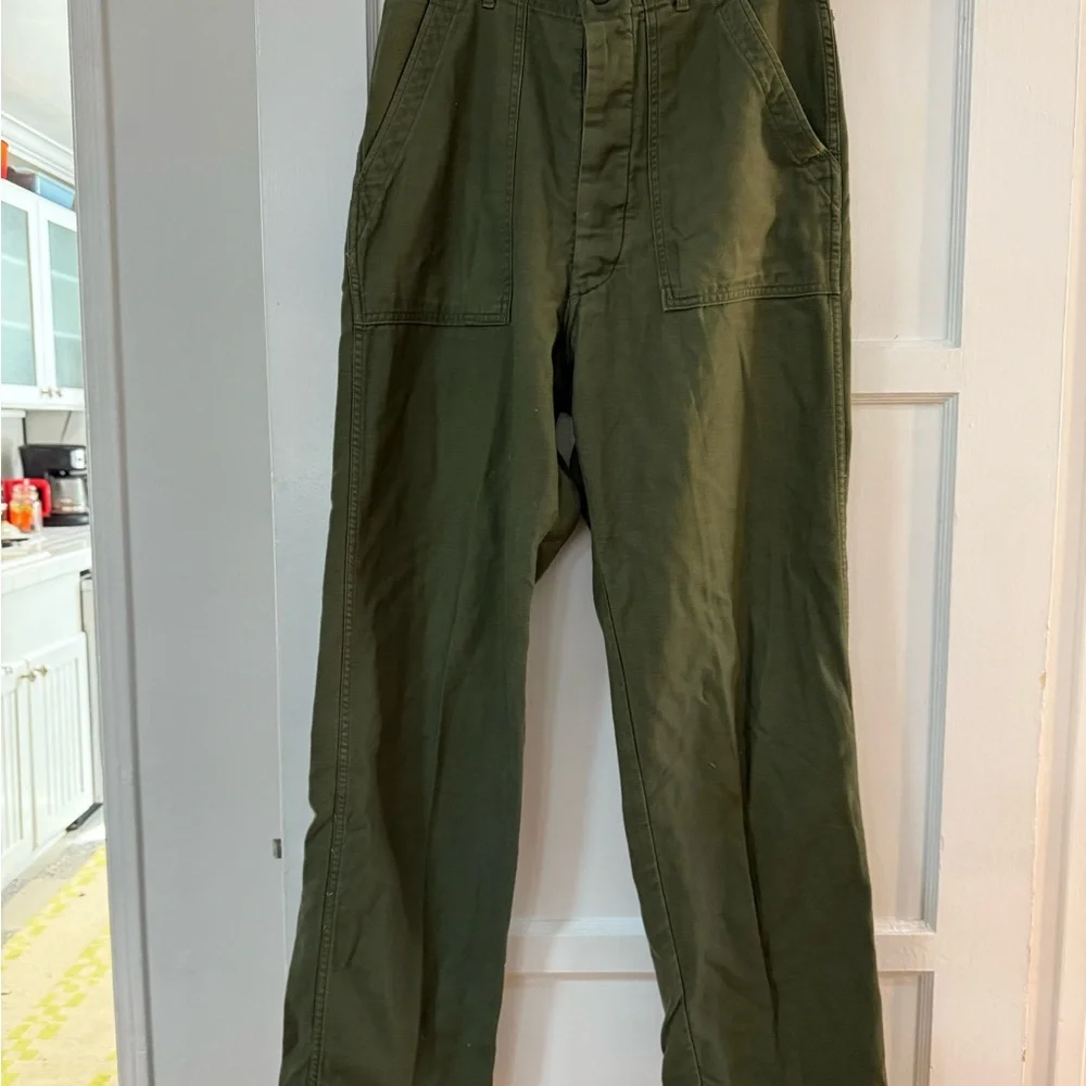 Army Green Utility Pants - Size 34x35 - Picture 2 of 4